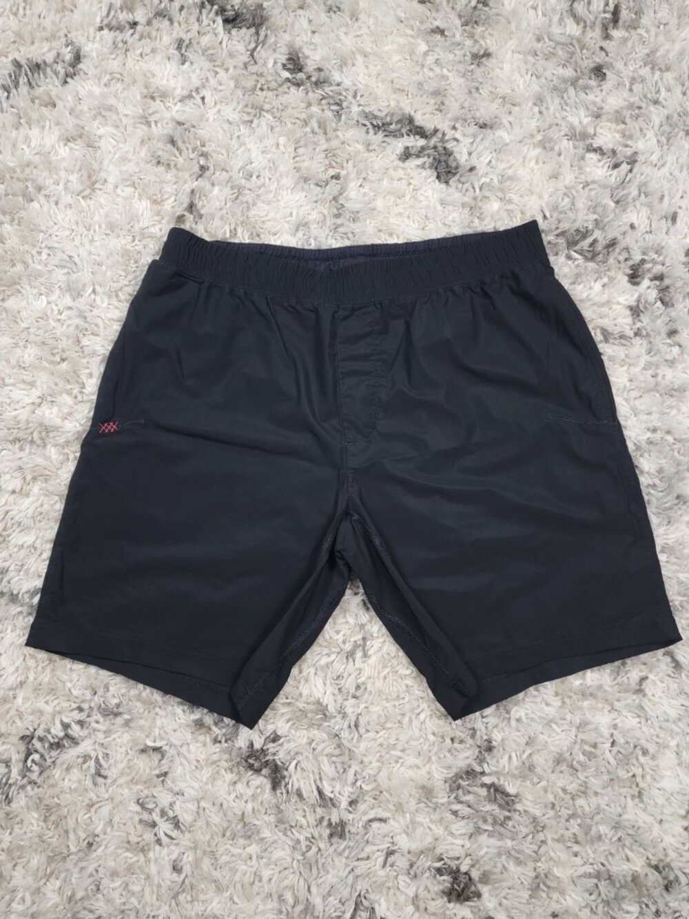 Rhone Shorts 8” Lined Mens XL Extra Large Drawstring Stretch Running Gym Workout